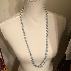 Baublebar Blue Beaded vintage necklace